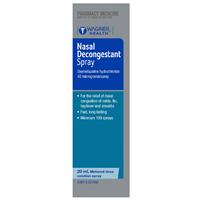 Wagner Health Nasal Decongestant Spray 20ml - GimmeNow