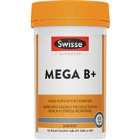 Swisse Mega B + 120 Tablets - GimmeNow