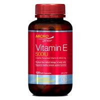 Microgenics Vitamin E 500IU 120 Capsules - GimmeNow