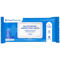 Corepharma Multipurpose Disinfectant Wipes Hospital Grade 80 Wipes - GimmeNow