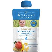 Bellamy's Organic Banana Apple Porridge 120g - GimmeNow