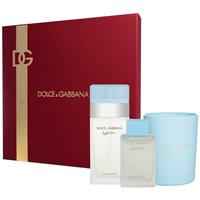 Dolce & Gabbana for Women Light Blue 50ml 3 Piece Gift Set