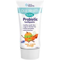 Henry Blooms Kids Probiotic Toothpaste Organic Orange 50g - GimmeNow