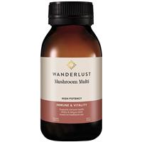 Wanderlust Mushroom Multi 120 Capsules - GimmeNow