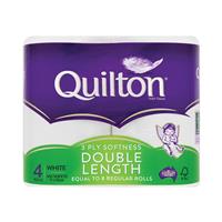 Quilton Toilet Tissue Double Length 4 Pack
