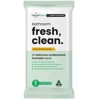 CleanLIFE Bathroom Fresh Clean Wipes 60 Pack