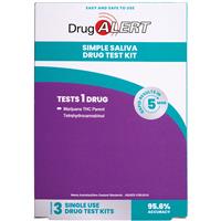 Drug Alert Saliva Marijuana 3 Pack - GimmeNow