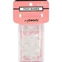 My Beauty Hair Poly Band 72 Pack Clear