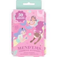 MendEms Bandages Tin Mermaid 50 Pack