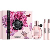 Viktor & Rolf Flowerbomb Eau de Parfum 100ml & 2 10ml Travel Spray 3 Piece Set
