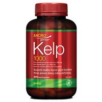 Microgenics Kelp 1000 200 Capsules - GimmeNow