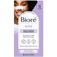 Biore Witch Hazel Ultra Deep Cleansing Pore Strips 6 Pack - GimmeNow