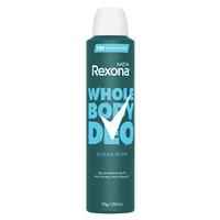 Rexona For Men Whole Body Deodorant Aerosol Ocean Rush 230ml