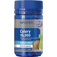 Wagner Celery 16000mg 50 Capsules - GimmeNow