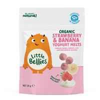Little Bellies Organic Strawberry & Banana Yoghurt Melts