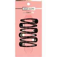 My Beauty Hair Snap Clip 6 Pack Black