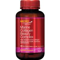 Microgenics Marine Collagen Beauty Complex 60 Tablets - GimmeNow