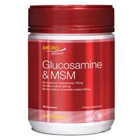 Microgenics Glucosamine & MSM 180 Capsules - GimmeNow