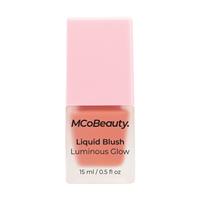 MCoBeauty Liquid Blush Luminous Glow Passion Peachy Pink SHRINK