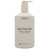 Ovidio Hand & Body Wash Rosewood Palma Rosa & Rose Geranium 500ml
