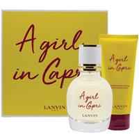 Lanvin A Girl In Capri Eau de Toilette 50ml 2 Piece Set