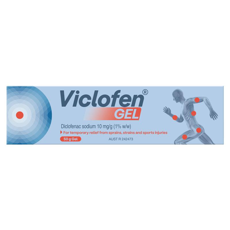 Viclofen Diclofenac Gel 50g