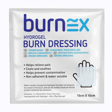 Burnex Hydrogel Burn Dressing 10x10cm
