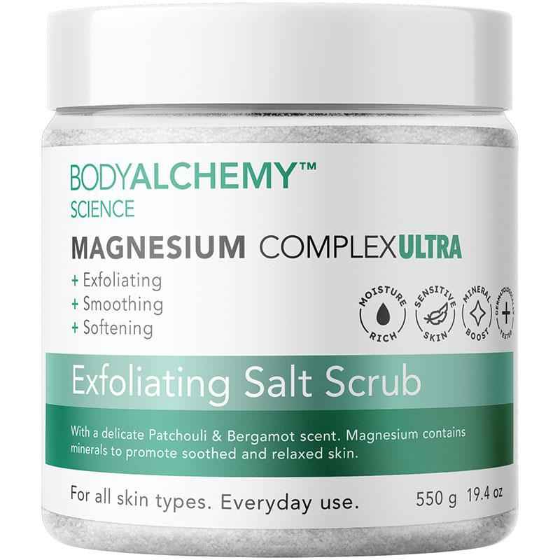 Body Alchemy Magnesium Exfoliating Salt Scrub 550g