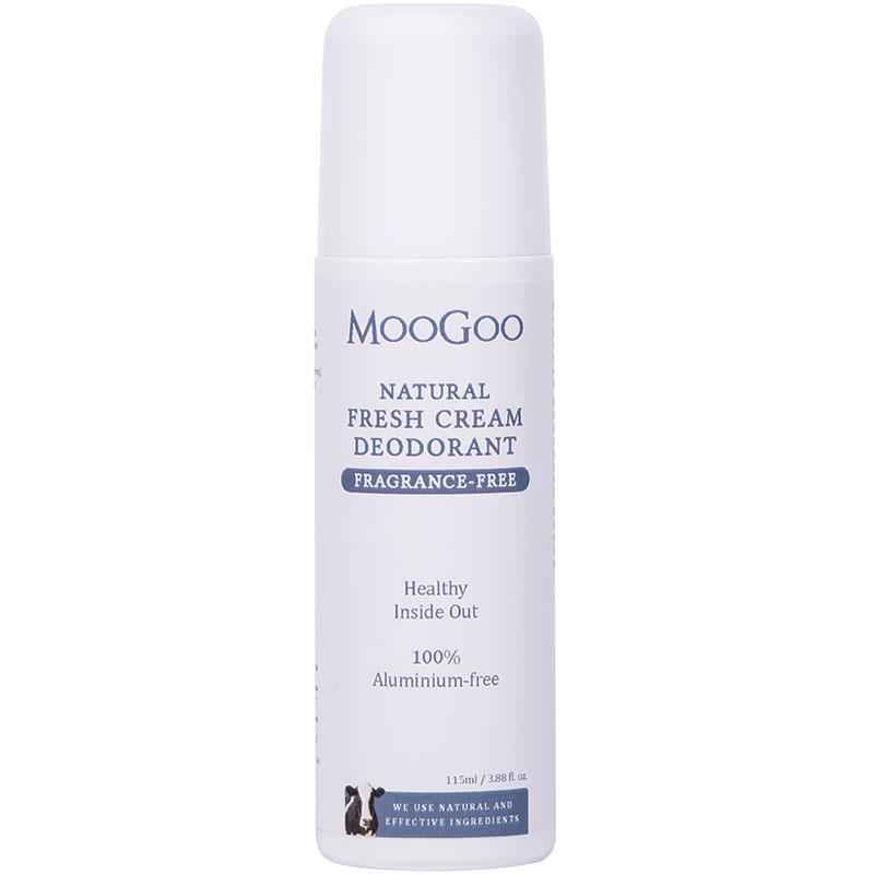Moogoo Natural Fresh Cream Roll On Deodorant Sensitive Exclusive Size 115ml