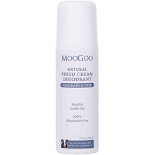 Moogoo Natural Fresh Cream Roll On Deodorant Sensitive Exclusive Size 115ml