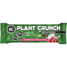 INC. Plant Crunch Protein Bar Cranberry Coconut 60g