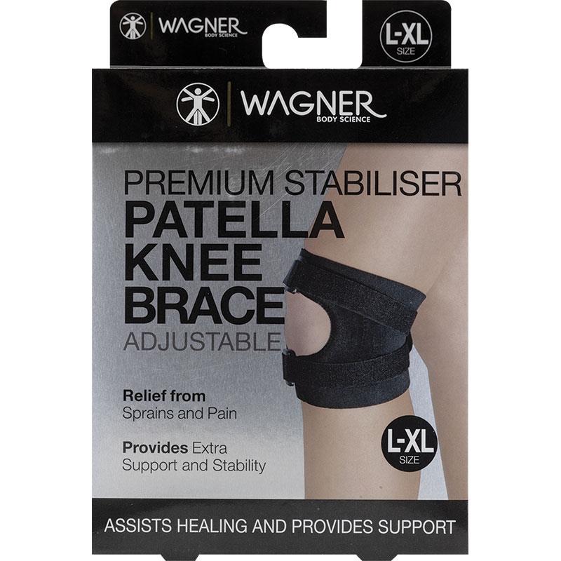 Wagner Body Science Premium Patella Knee Brace Adjustable Large/Extra Large