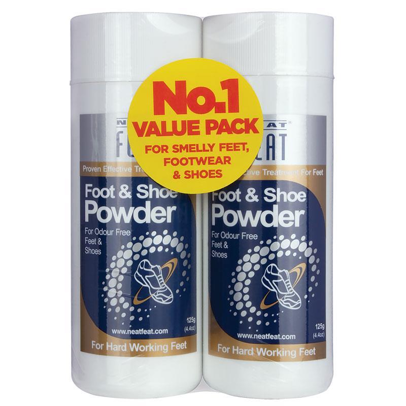Neat Feat Foot & Shoe Powder 125g 2 for 1