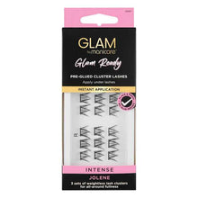 Glam By Manicare Glam Ready Pre-Glued Jolene Cluster Lashes Intense