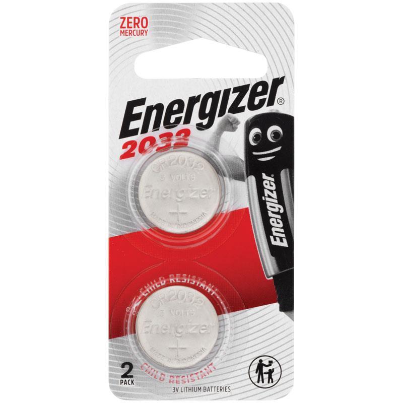 Energizer Lithium ECR 2032 3.0 V 2 Pack