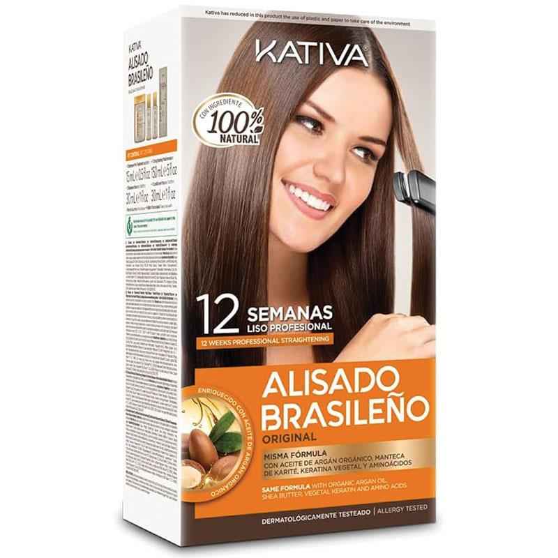 Kativa Brazilian Hair Straightening Kit