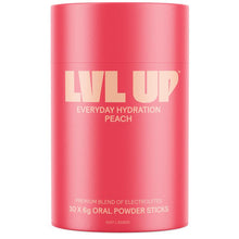 Lvl Up Everyday Hydration Sticks Peach 30 Pack
