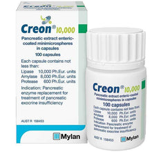 Creon 10,000 Pancreatic Enzyme Capsules 100