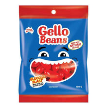 Gello Beans Raspberry 150g