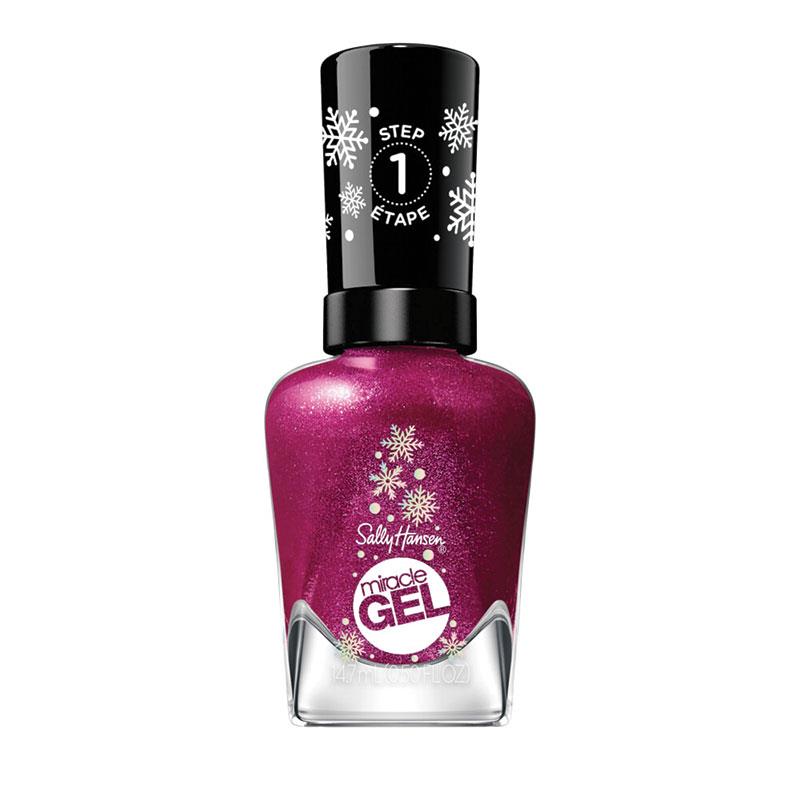 Sally Hansen Miracle Gel Nail Polish Once Upon A Holiday Collection Sugar Plum Kisses 14.7ml