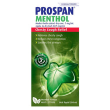 Prospan Chesty Cough Menthol (Ivy Leaf) 200ml
