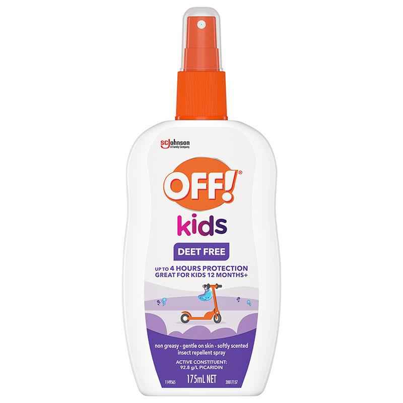OFF! Kids Deet Free Insect Repellent Pump Spray 175ml