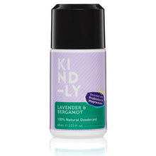 Kind-ly Natural Deodorant Roll On Lavender & Bergamot 60g