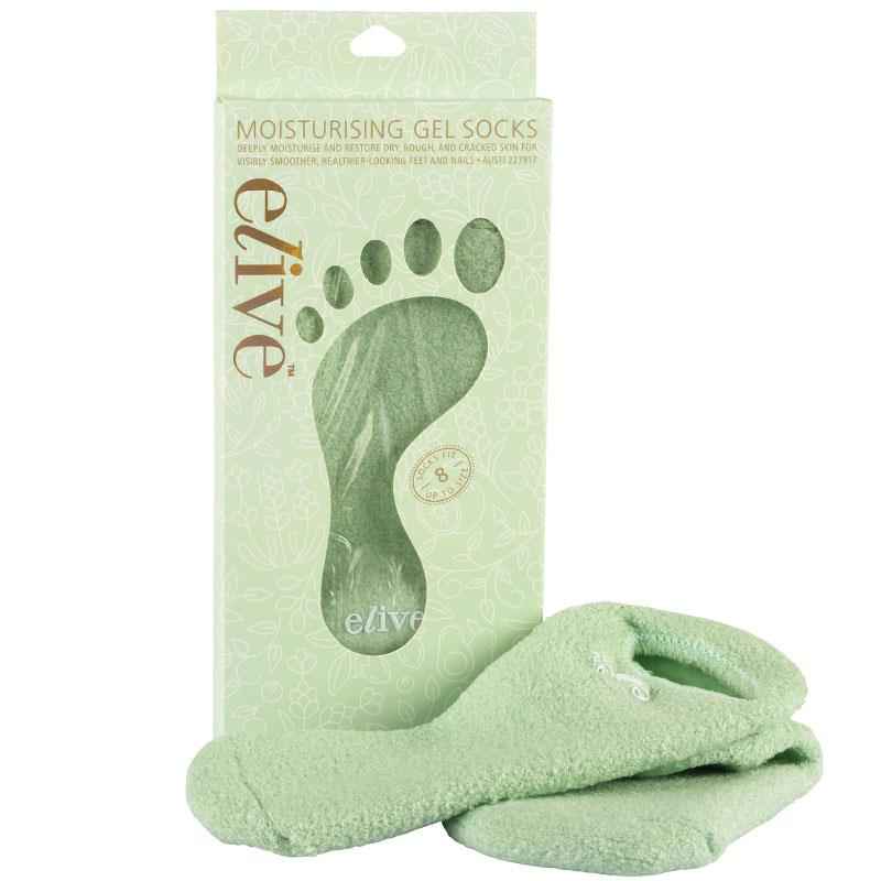 Elive Moisturising Gel Socks 1 Pair