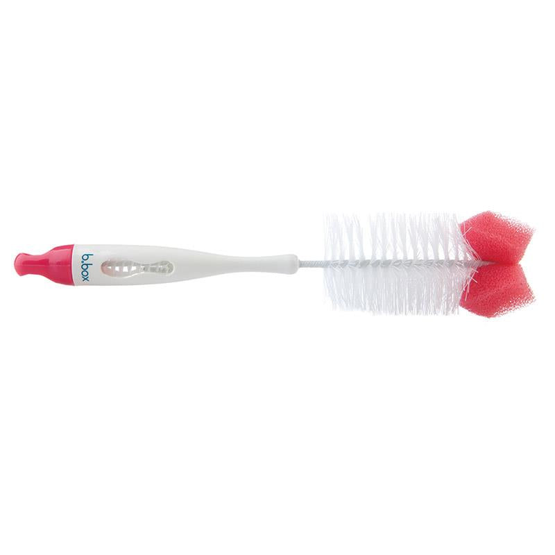 B.Box 2 in 1 Brush and Teat Cleaner Pink