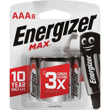 Energizer Max AAA 8 Pack