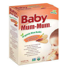 Baby Mum-Mum Rice Rusks Sweet Potato & Carrot Flavour 36g
