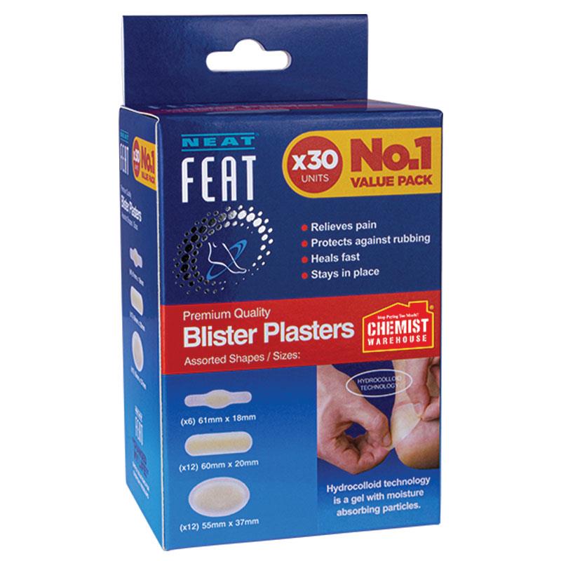 Neat Feat Blister Plasters 30 Pack Exclusive