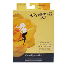 Preggers Maternity Pantyhose Black Medium 15-20mmHg