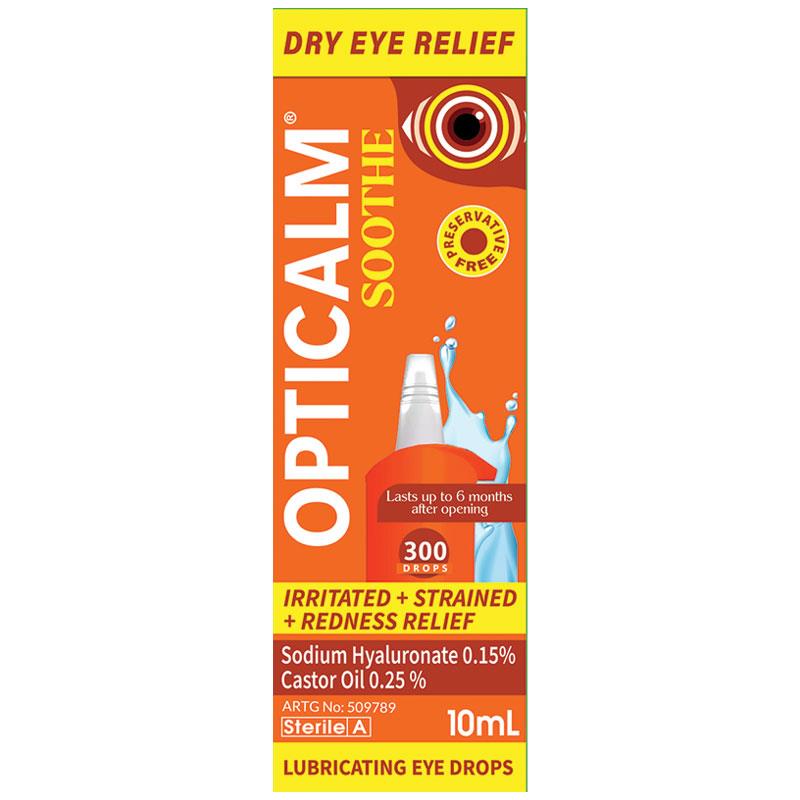 Opticalm Soothe Eye Drops 10ml